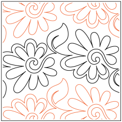 Painted Daisies - Petite - Pantograph