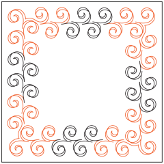 Passion Flower - Sashing - Corner Layout