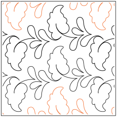 Petunia - Border - Pantograph