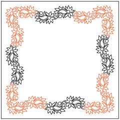 Pink Paisley - Petite - Panto/Corner Layout