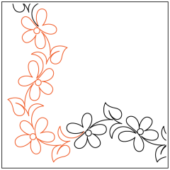 Playful Daisies - Corner