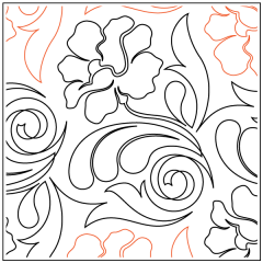 Poppy Feathers - Pantograph