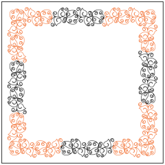 Pretty Pumpkins - Petite - Panto/Corner Layout