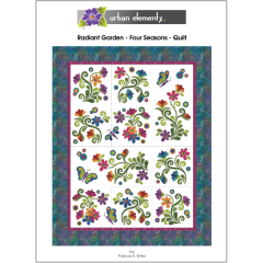 Radiant Garden Quilt - Applique Pattern