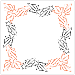 Red, White and Blue - Panto/Corner Layout