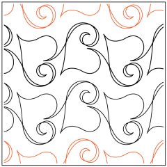 Ribbon Romance - Sashing - Pantograph