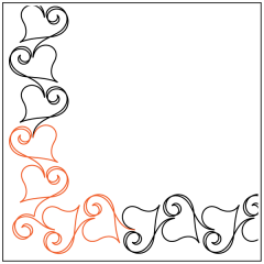 Ribbon Romance - Sashing - Corner