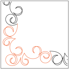 Rolling Ribbons - Corner