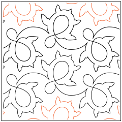 Sea Creatures - Turtles - Pantograph
