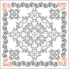 Shaggy Leaves - Wholecloth Set