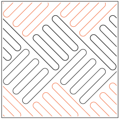 Square Fold Diagonal - Pantograph