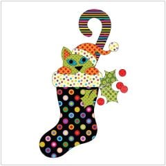 Stocking Stuffer - Cat - Applique