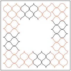 Taj Mahal - Panto/Corner Layout