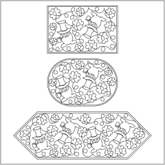  Top of the Morning - Placemat & Table Runner Set