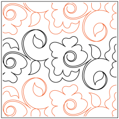 Topiary Hearts - Petite - Pantograph