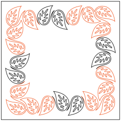 Tropical Leaves - Panto/Corner Layout