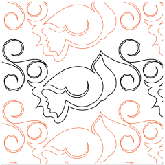 Two Turtle Doves - Petite - Pantograph