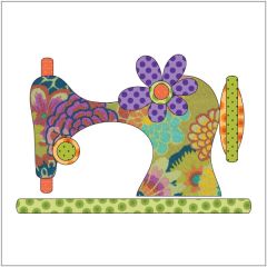 Vintage Stitches - Small - Green - Applique