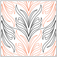 Wavy Frawns - Reflected - Pantograph