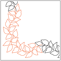 Wavy Leaves - Corner