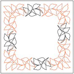 Wavy Leaves - Petite - Panto/Corner Layout