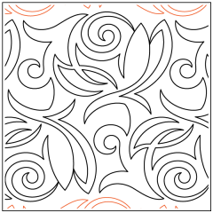 Christy's  Roses Are Red - Pantograph