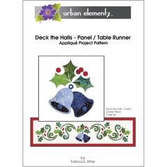 Deck the Halls - Panel / Table Runner - Applique Pattern