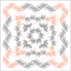 Falling Leaves - Wholecloth Set