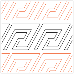 Italic Greek Key - FREE - Pantograph