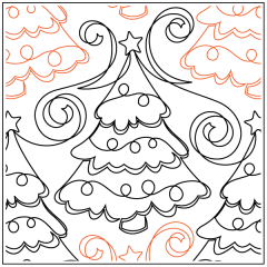 Jessica's Christmas Forest - Pantograph