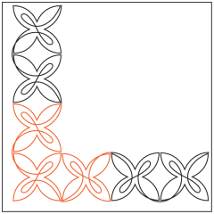 Lovely Loops - Border - Corner