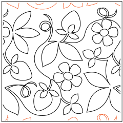 Maureen's Strawberry Patch - Pantograph