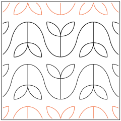 Melissa's Groovy Bean - Pantograph