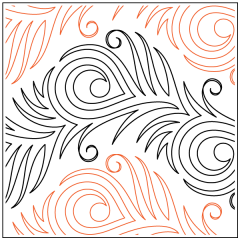 Peacock Plumes - Pantograph