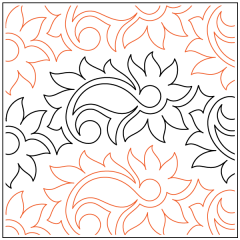 Pink Paisley - Petite - Pantograph