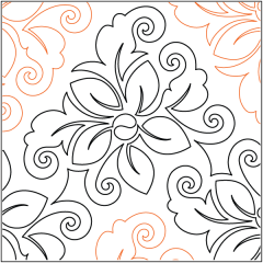 Plumeria Garden - Pantograph