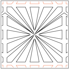 Radiating Lines #4 - Pantograph