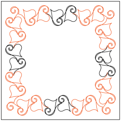 Ribbon Romance - Sashing - Panto/Corner Layout