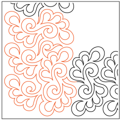 Scroll Feather - Corner