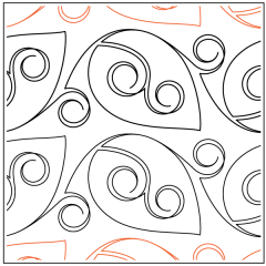 Scrolling Leaf - Pantograph