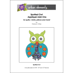Spotted Owl - Applique Add-On Pattern - FREE