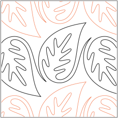 Tropical Leaves - Pantograph