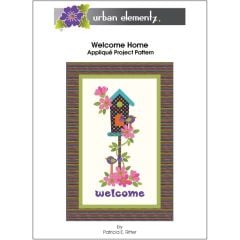 Welcome Home - Panel - Applique Project Pattern