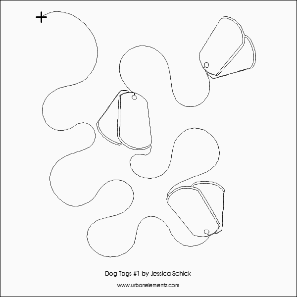 Dog Tags #1 - Pantograph