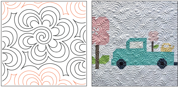 Rippled Flowers Dual