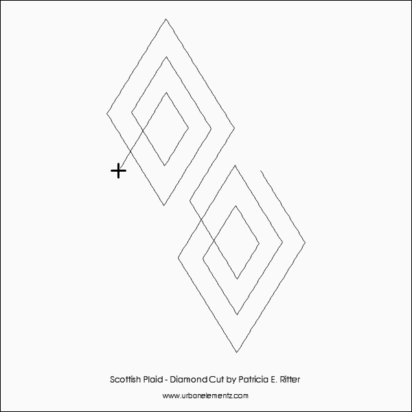 Scottish Plaid Diamond Cut GIF