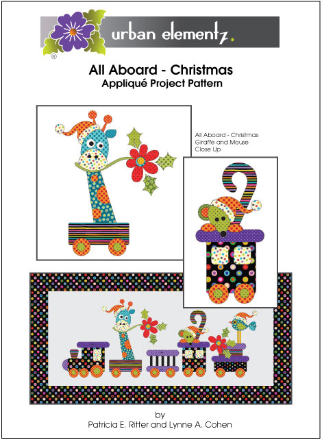 All Aboard - Christmas - Applique Project Pattern